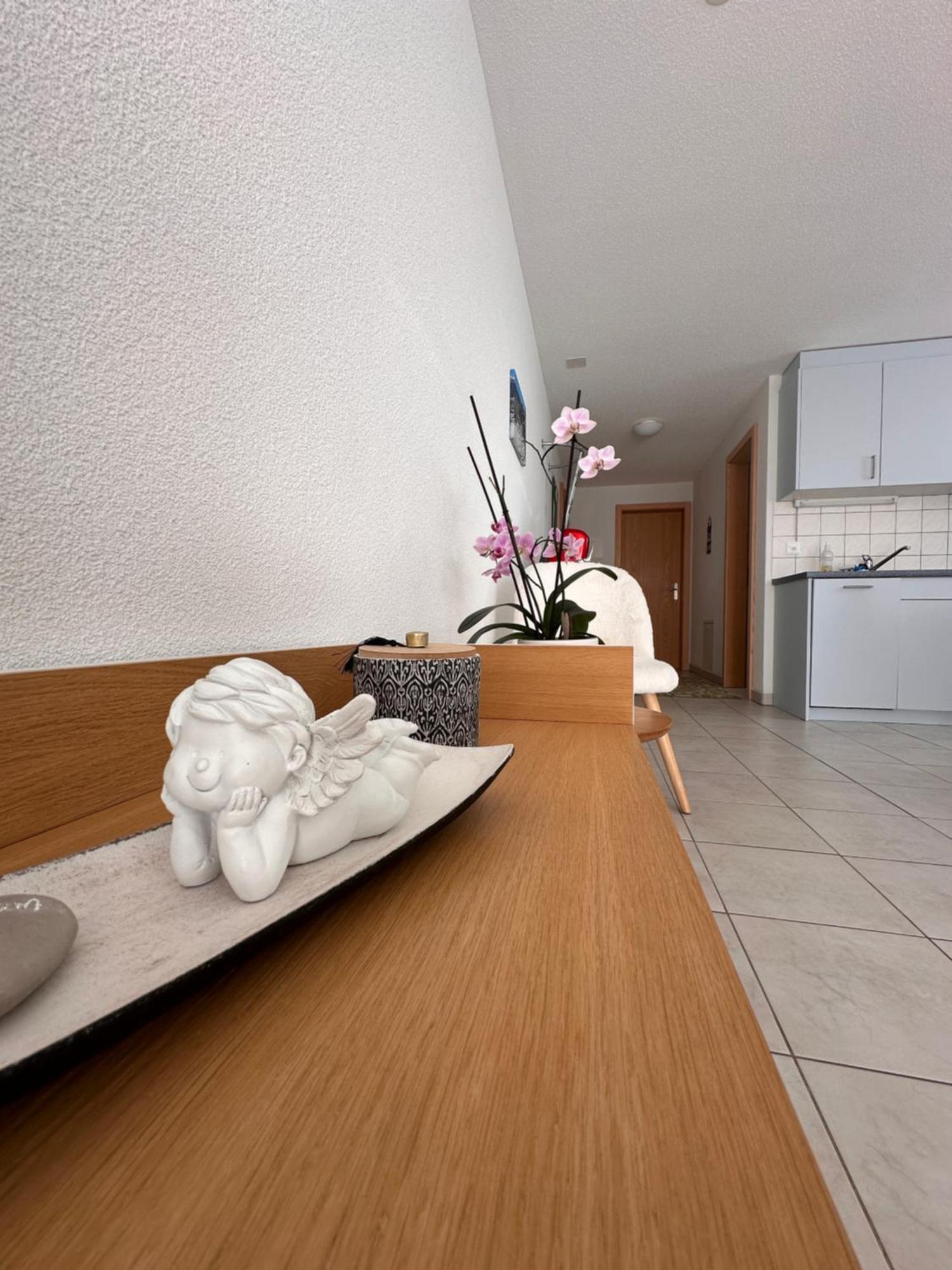 Ferienwohnung Haus Mondelli Saas-Almagell Exterior foto