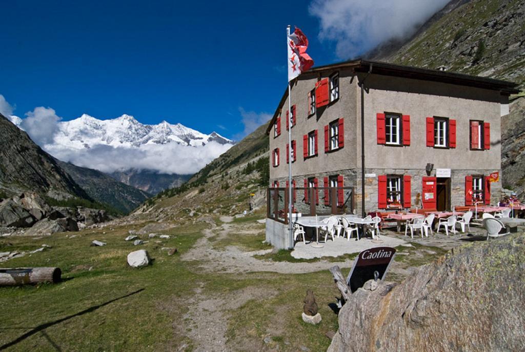 Ferienwohnung Haus Mondelli Saas-Almagell Exterior foto